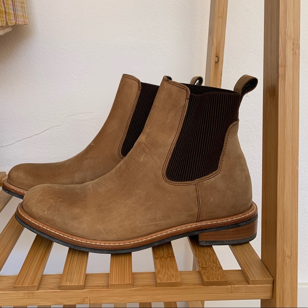 Nisolo Carmen Chelsea Boot in Tobacco